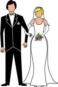 10 Cartoon Funny Bride And Groom Free Cliparts That You Can Download    