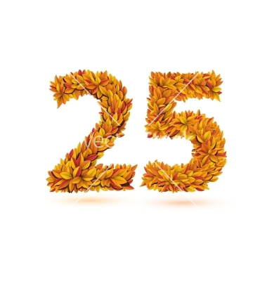 25 Number Of Autumn Fall Bright Orange Leaves Vector Art   Download    