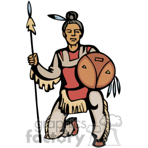 Americans Western Navajo Warrior Vector Eps Jpg Png Clipart People Gif