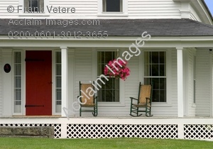     And Art Prints   Poster Print Of Front Porch Of A Rural Farmhouse