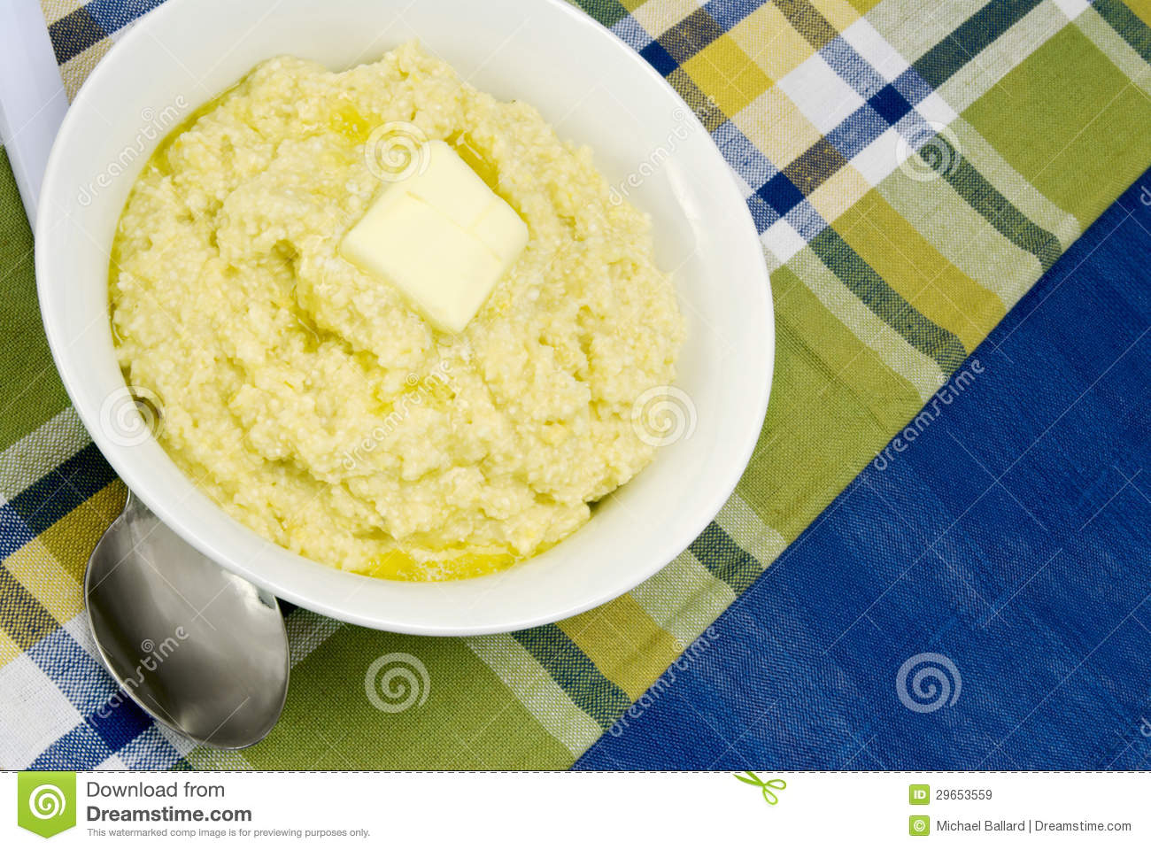 Cheese Grits With A Dollop Of Melting Butter  Grits Are Corn Based
