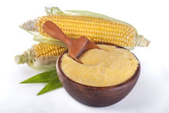 Corn With Grits Polenta Stock Photography