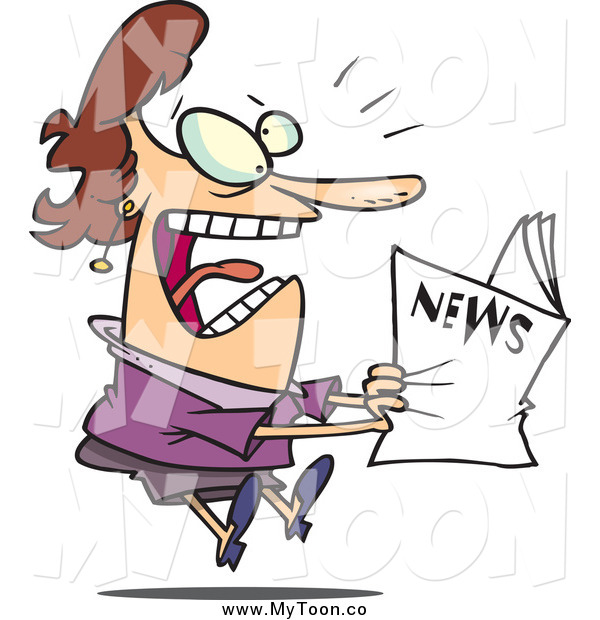 Exciting News Clip Art