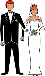Images Bride And Groom Stock Photos   Clipart Bride And Groom Pictures