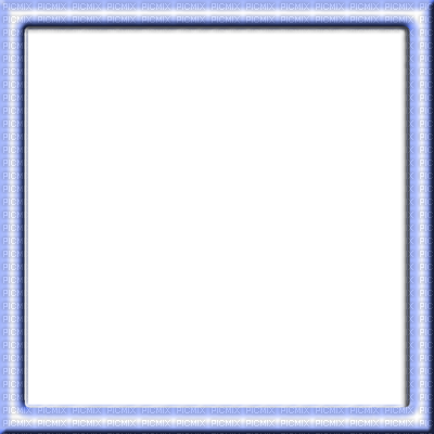 Light Blue Square Frame Cadre Framework Picmix