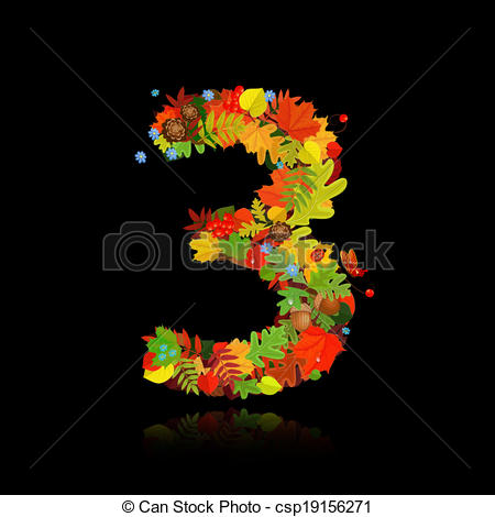 Number 3   Stock Illustration Royalty Free Illustrations Stock Clip