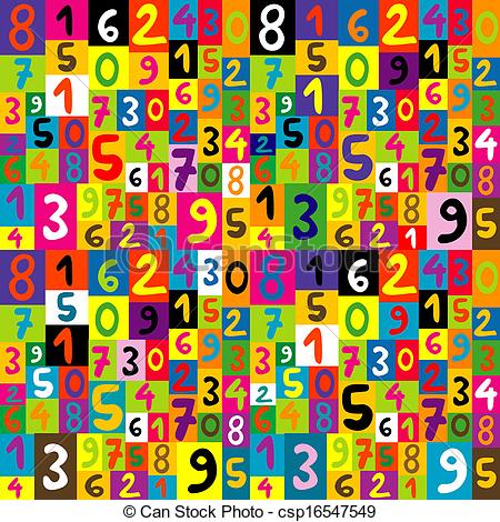 Numbers   Stock Illustration Royalty Free Illustrations Stock Clip