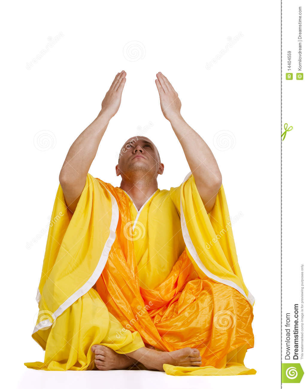 Praying Buddhist Monks Royalty Free Stock Images   Image  14404559