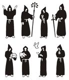 Praying Monk Stock Vectors Illustrations   Clipart