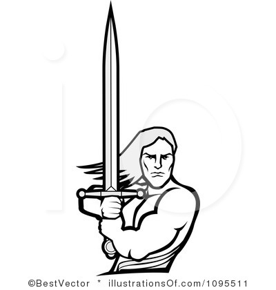 Warrior Clipart Royalty Free Warrior Clipart Illustration 1095511 Jpg