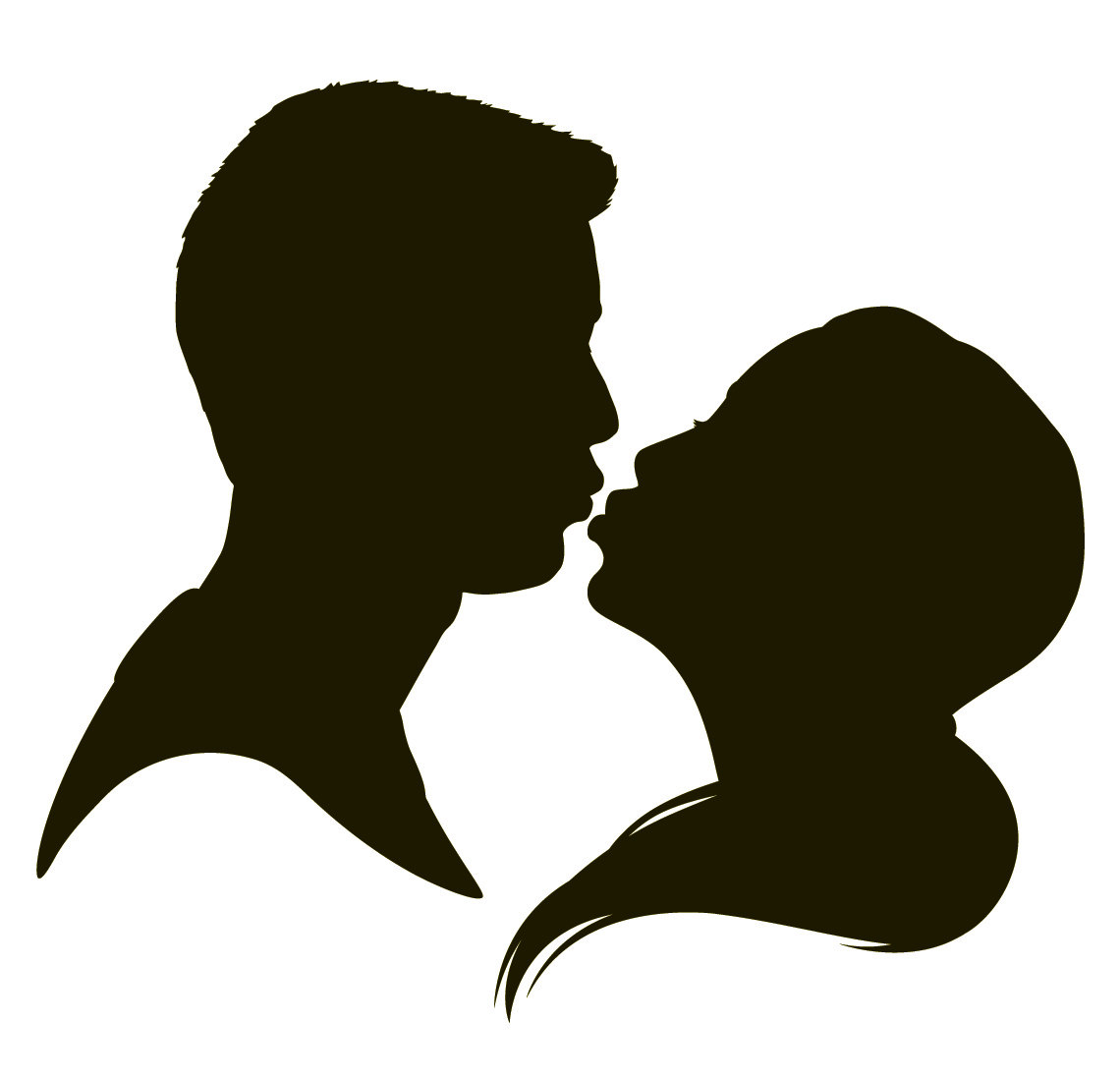 10 Kissing Silhouette Free Cliparts That You Can Download To You    