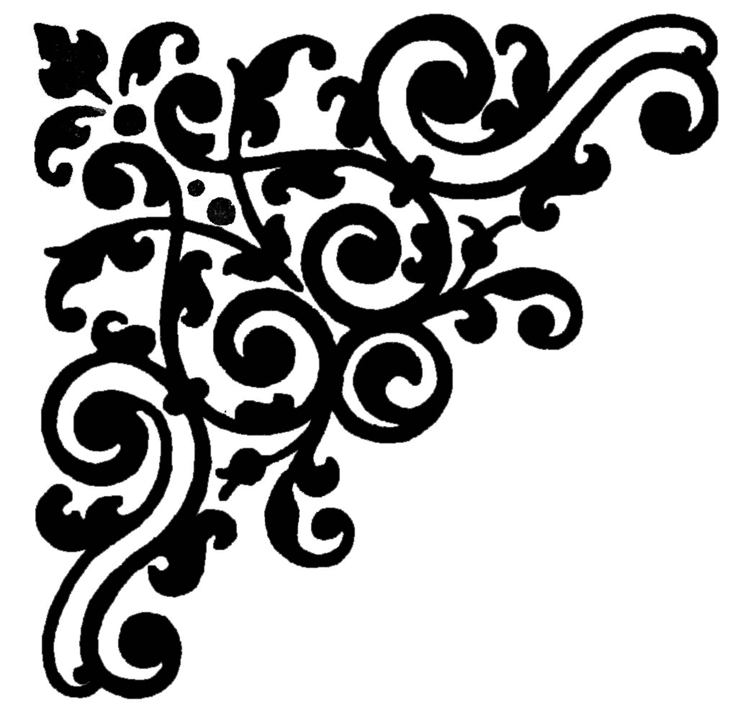 27 Damask Clip Art Free Cliparts That You Can Download To You Computer