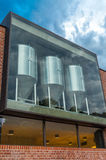 Brewery In Renovated Watermill Building In Olsztyn Royalty Free Stock