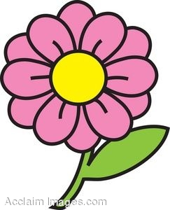Clipart Of A Daisy Flower