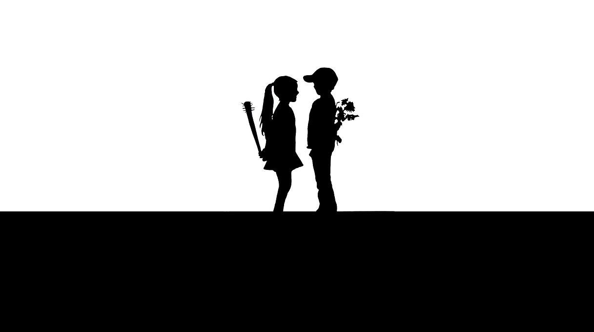 Couple Silhouette Clipart  22 Vector Silhouette Of People In Pare In    