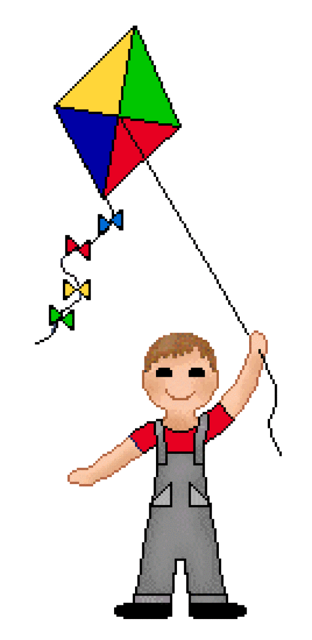 Flying A Kite Find Kite Clip Art Of Children Playing With Kites That