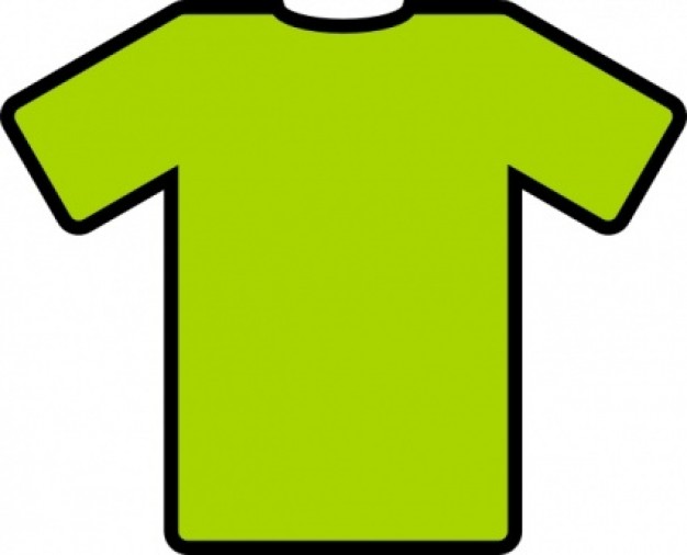 Green T Shirt Clip Art