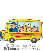 Happy School Bus Driver And Children Pictures To Pin On Pinterest