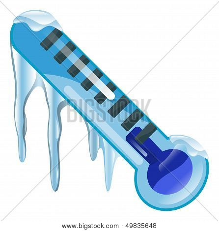 Photo Of Weather Icon Clipart Freezing Cold Thermometer Illustration