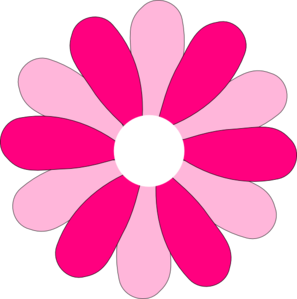 Pink Gerber Daisy Clip Art At Clker Com   Vector Clip Art Online