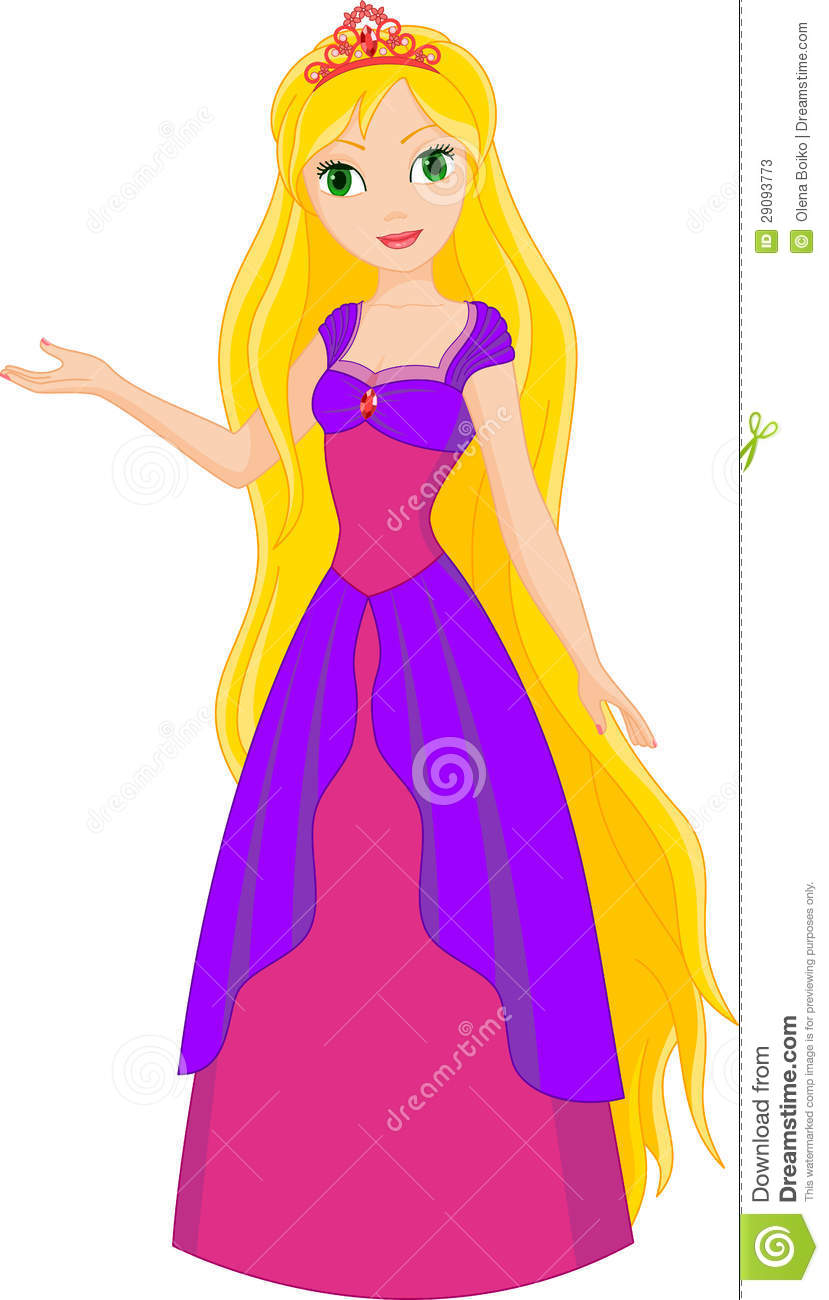 Princess Rapunzel Stock Photos Image 29093773 Clipart