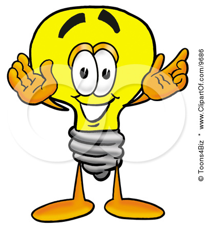 Thinking Light Bulb Clip Art 9686 Clipart Picture Of A Light Bulb    
