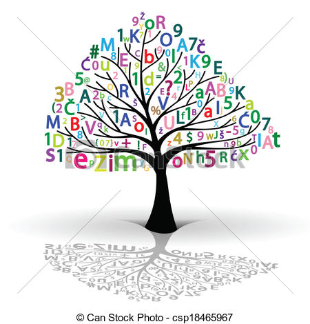 Tree Of Knowledge Of    Csp18465967   Search Clipart Illustration