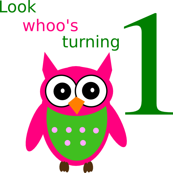 Birthday Owl Clip Art At Clker Com   Vector Clip Art Online Royalty