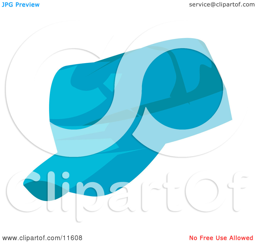 Blue Baseball Hat Clipart Picture By Geo Images  11608