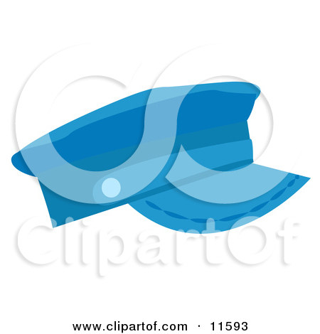 Blue Hat Clipart Picture By Atstockillustration  11593