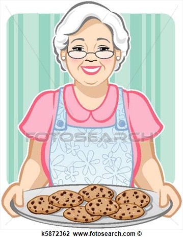 Clipart   Grandma S Cookies  Fotosearch   Search Clip Art