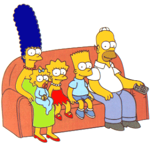 Clipart Image Famille Marge Homer Bart Lisa