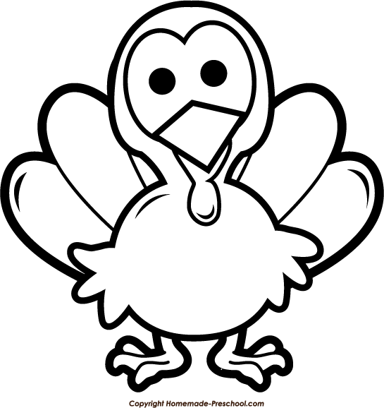 Cute Turkey Coloring Pages   Clipart Panda   Free Clipart Images