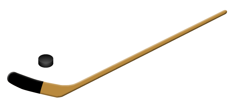 Description Hockey Stick And Puck Png