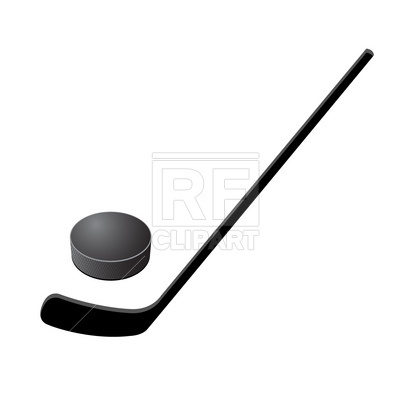 Hockey Stick And Puck 1677 Sport And Leisure Download Free Vector