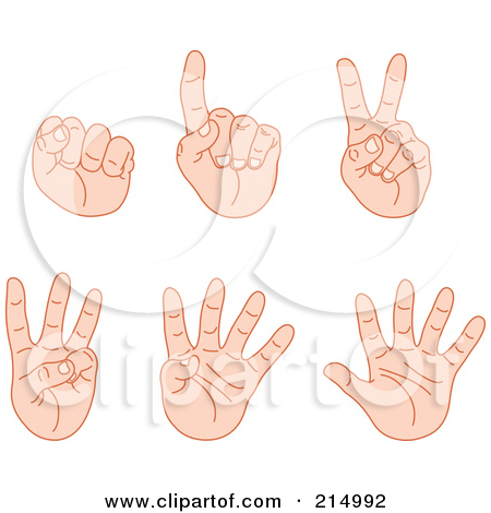 Royalty Free  Rf  Clipart Illustration Of A Gesturing Hand Sternly