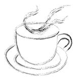 Steaming Coffee Cup Saucer Stock Illustrations Vectors   Clipart