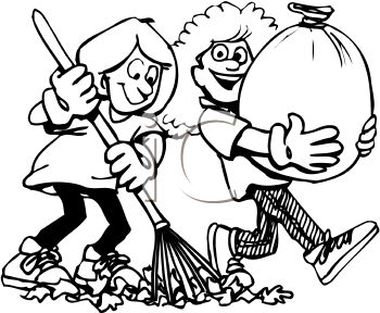 Yard Cleaning Clipart   Cliparthut   Free Clipart