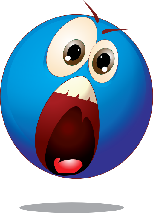 12 Emoticons Scared Face Free Cliparts That You Can Download To You    