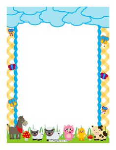 Frames Bordures On Pinterest   Page Borders Free Downloads And    