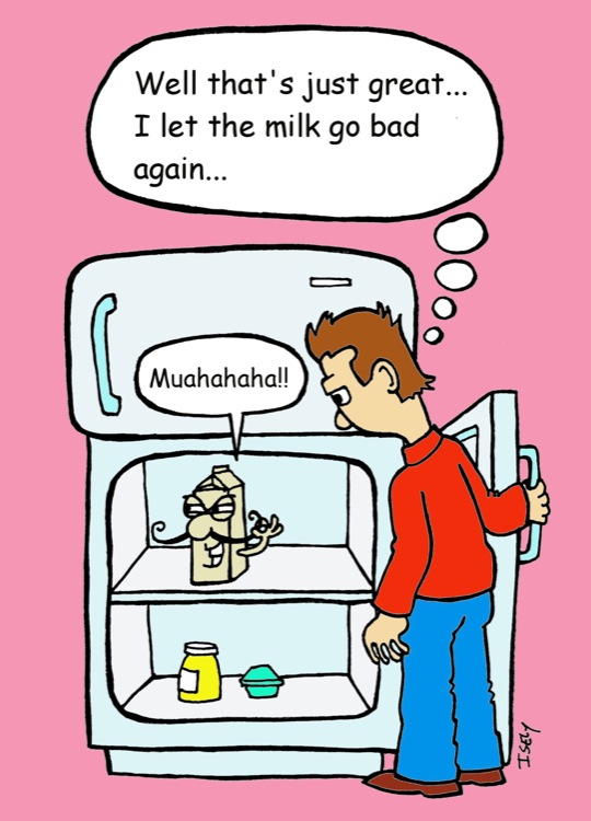 Funny Monday  When Milk Goes Bad    Holesinyoursocks