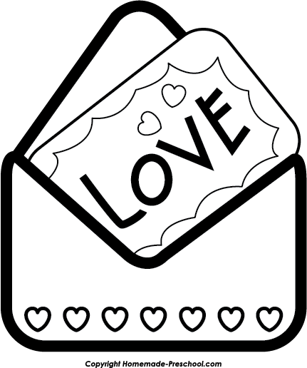 Home   Free Clipart   Free Valentine S Clipart   Valentine Love Letter