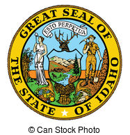 Idaho State Seal   The State Seal Of The Usa State Of Idaho