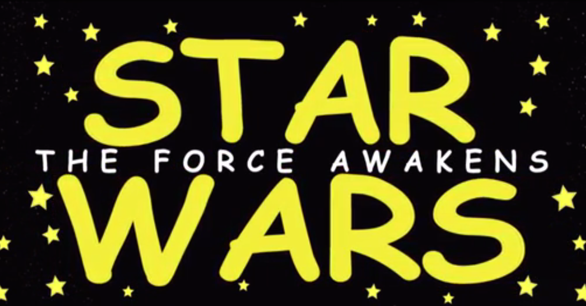 If The  Star Wars  Trailer Was Remade With Crappy Clip Art