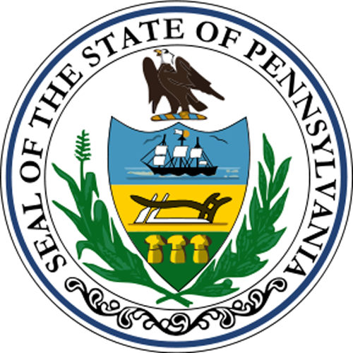 Of America Seal Pennsylvania Pa State Seal Pennsylvania Pa State Seal