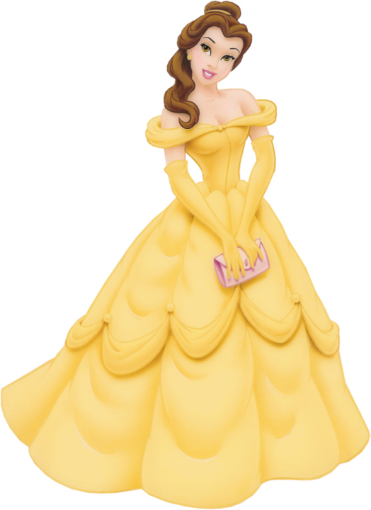 Party Giveaway Extravaganza  Princess Belle Cupcake Toppers   The