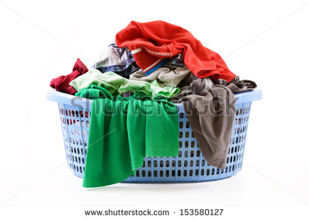 Put Clothes In Hamper Clipart Clothes In A Laundry Basket
