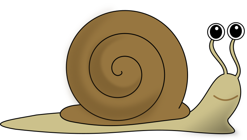 Snail Escargot Decroissance By Martouf   Cartoon Snail