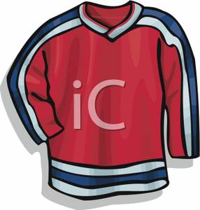Sports Jersey   Royalty Free Clipart Picture