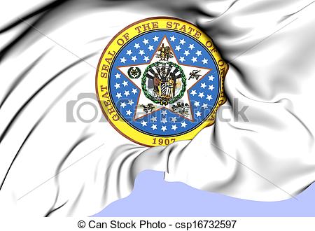 Stock Illustration   State Seal Of Oklahoma Usa    Stock Illustration